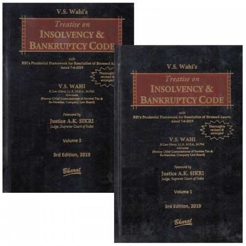 Wahi's Treatise on Insolvency & Bankruptcy Code [HB] By Bharat Law House